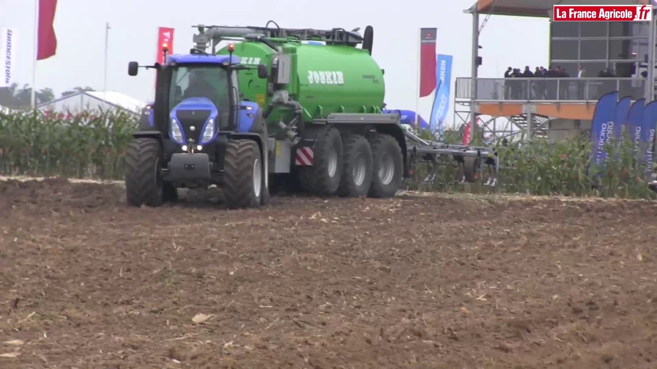 Fertilisation : La tonne à lisier Euroliner de Joskin