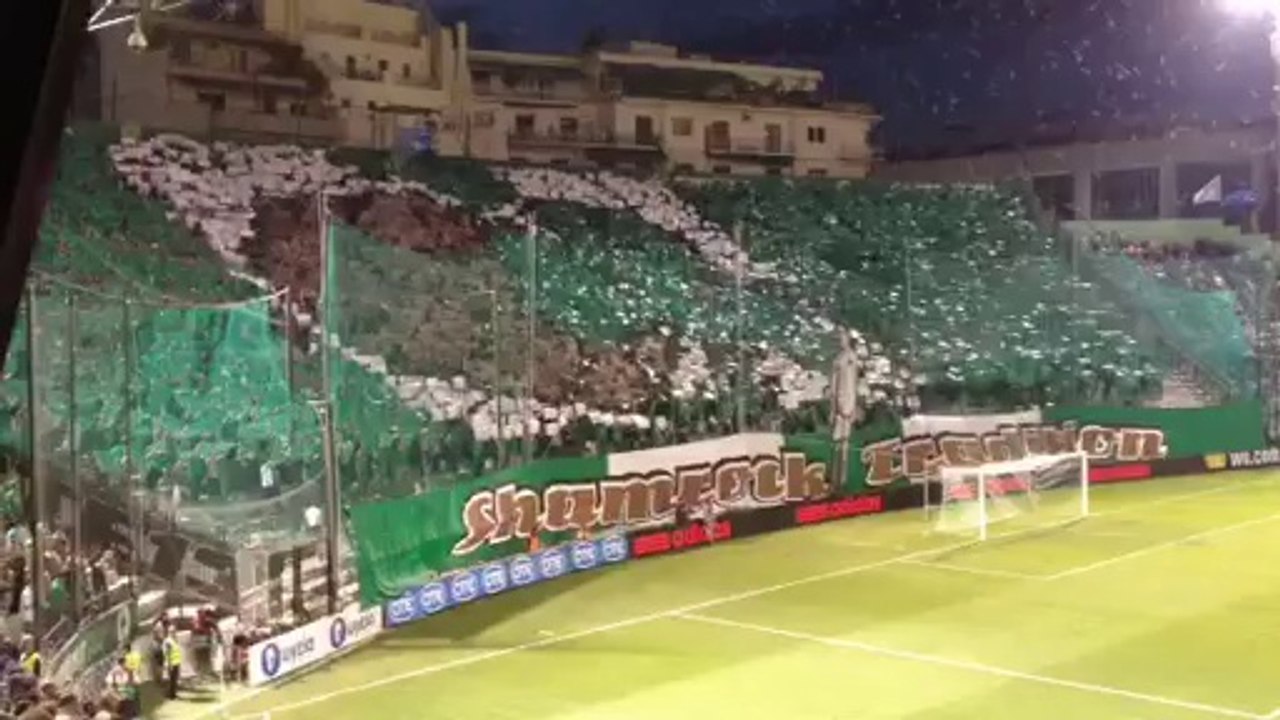 Παναθηναϊκός - Ντιναμό Μόσχας κορεό για τον Καλαφάτη