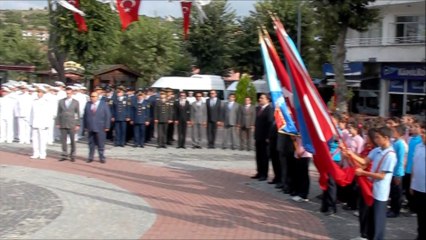 GAZİLER GÜNÜ AMASRA'DA KUTLANDI