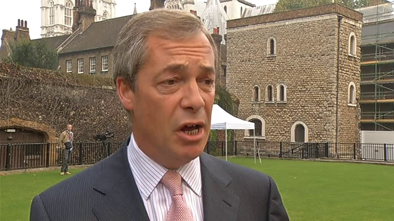 Farage: England ignored in Scottish independence debate