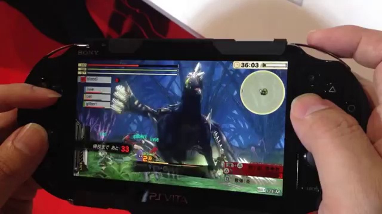 『ゴッドイーター2 レイジバースト』プレイ動画【スマホで撮るTGS 2014】