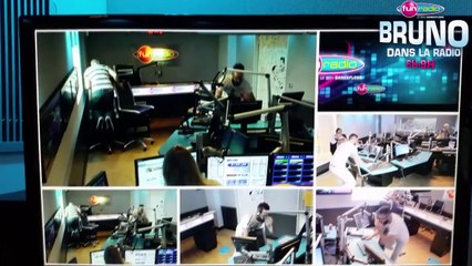 Bruno dans la radio, même après 9h c'est de la bonne humeur ;)
