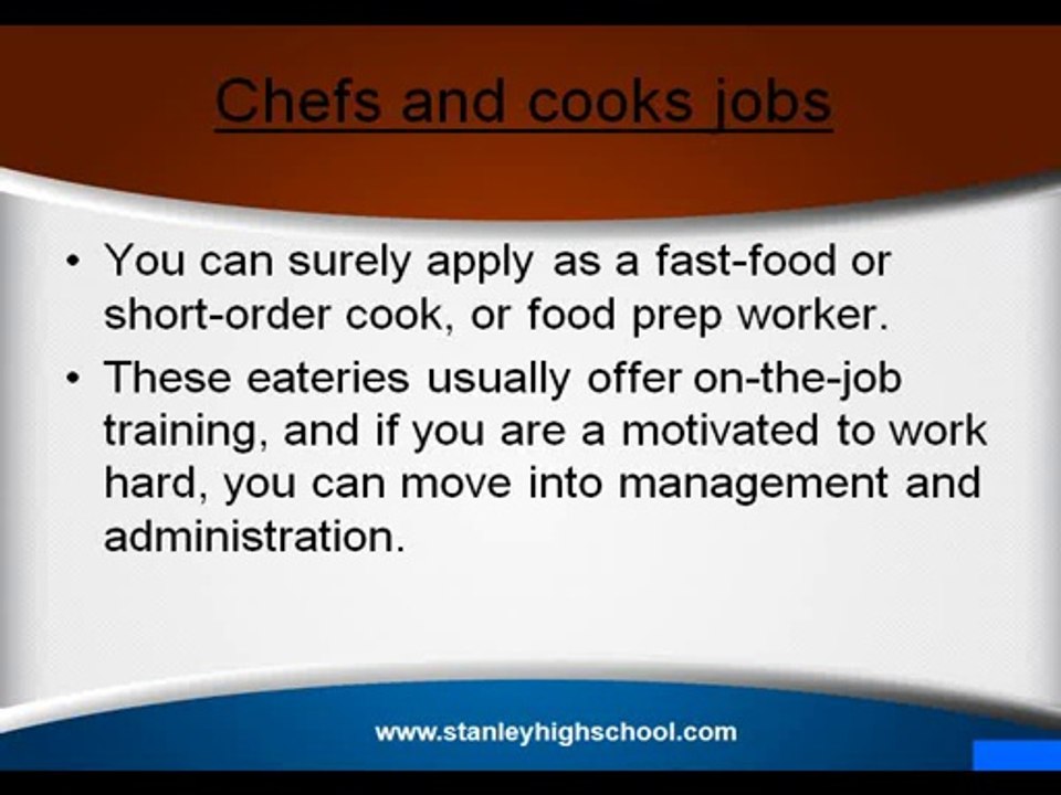 Common Jobs for GED Diploma holders