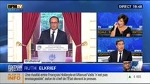 Conférence de Presse de François Hollande: Les décryptages de Thierry Arnaud, Ruth Elkrief, Laurent Neumann et Bernard Sananès - 18/09 2/6