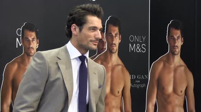 David Gandy Strips Off For His Underwear Launch