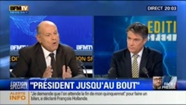 Conférence de Presse de François Hollande: Les décryptages de Thierry Arnaud, Ruth Elkrief, Laurent Neumann et Jean-Marie Le Guen - 18/09 3/6