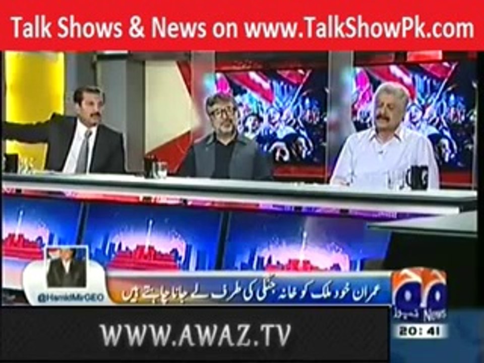 Air Marshal (R) Shahid Lateef Made Hamid Mir Speechless in a Live Sho