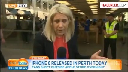 Iphone6 Aldı, Kutusunu Açar Açmaz Düşürdü