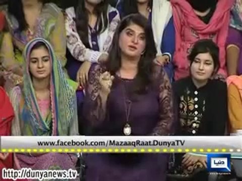 Mazaaq raat on Dunya News 17th September 2014 Full Show