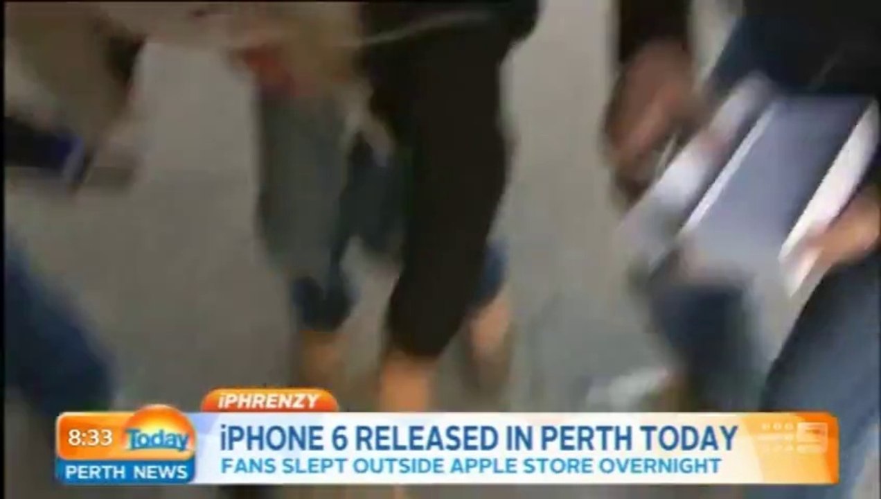 FAIL iPhone 6 : A peine acheté, il éclate son iPhone 6 au sol en voulant faire une démo!