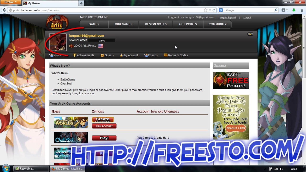 How To get free AP in Artix Games? - Artix Points Adder by FREESTO