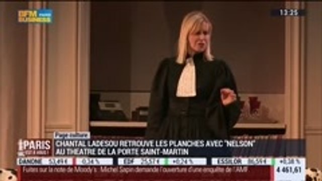 La page culture: Chantal Ladesou dans Nelson , au Théâtre de la Porte Saint-Martin, dans Paris est à vous - 19/09