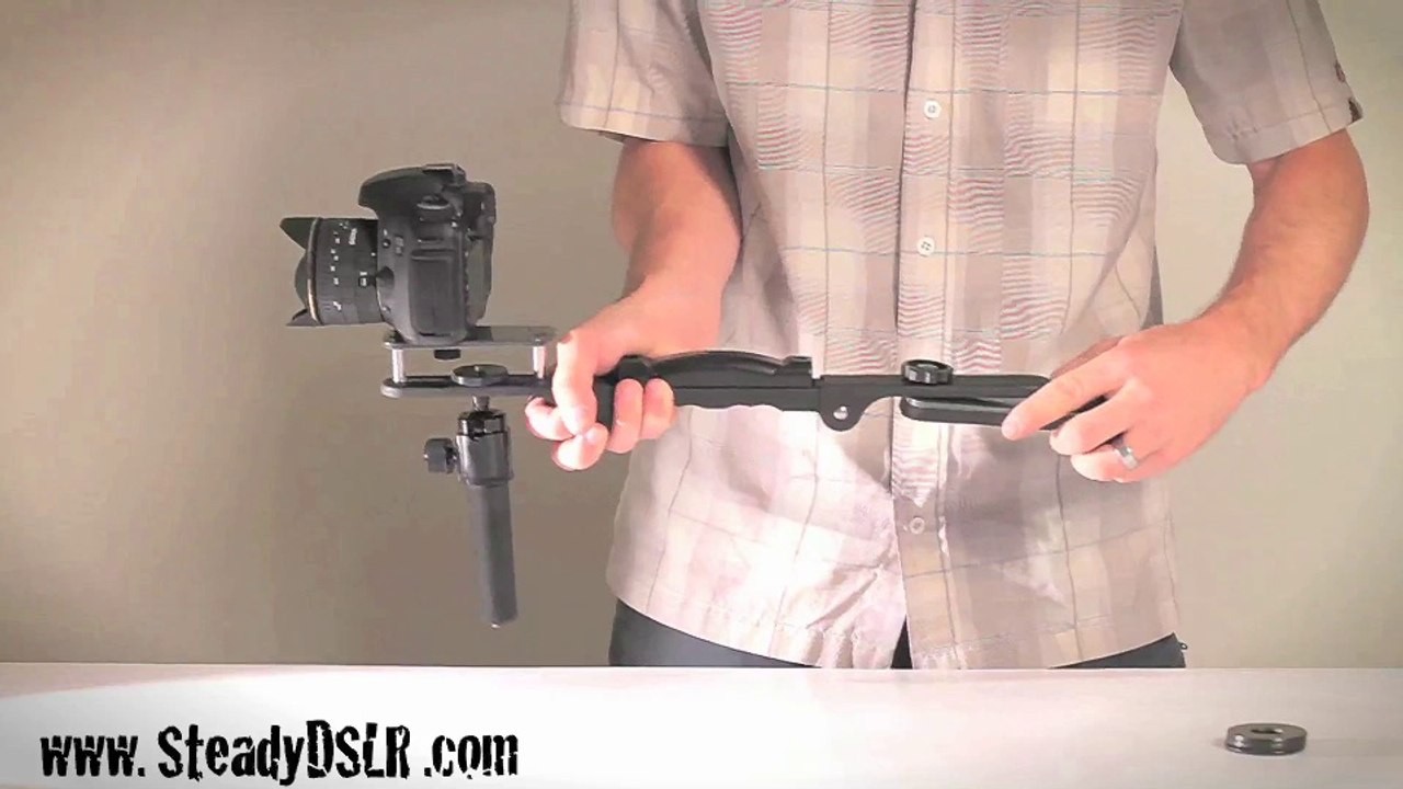 Steady DSLR - The Steadycam Stabilizer + Shoulder Mount!