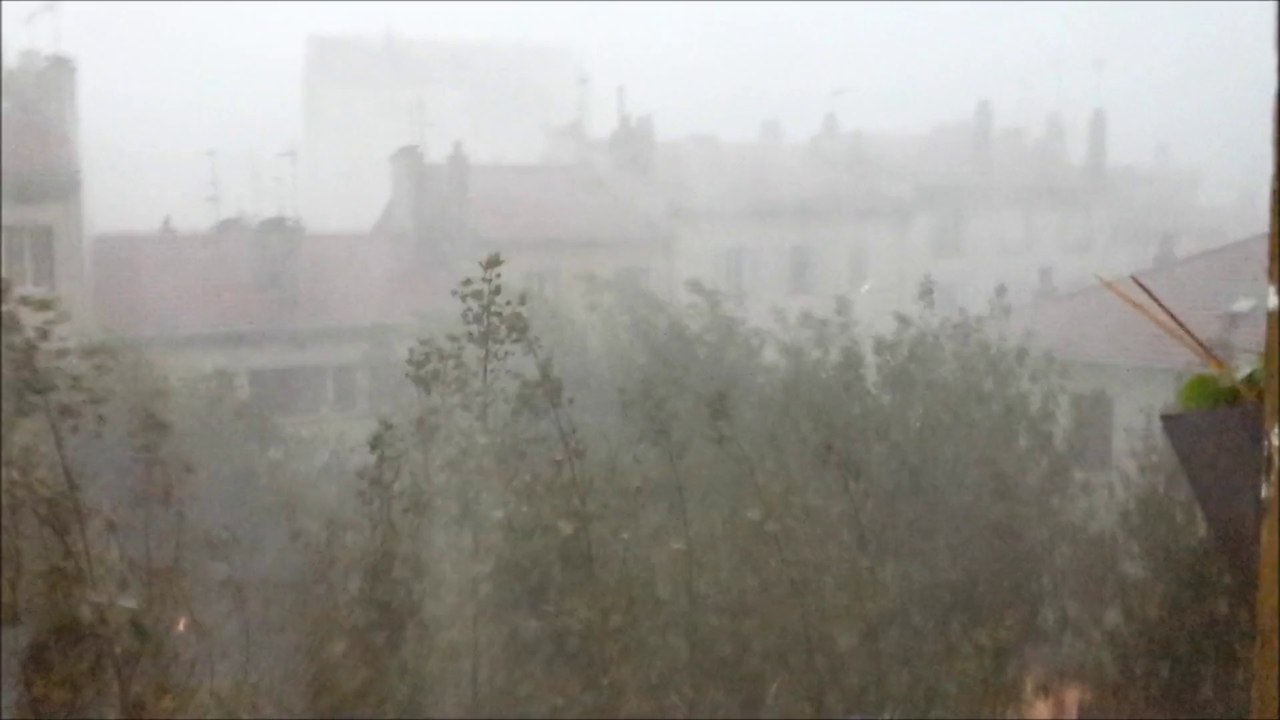 Mini tornade au Mourillon