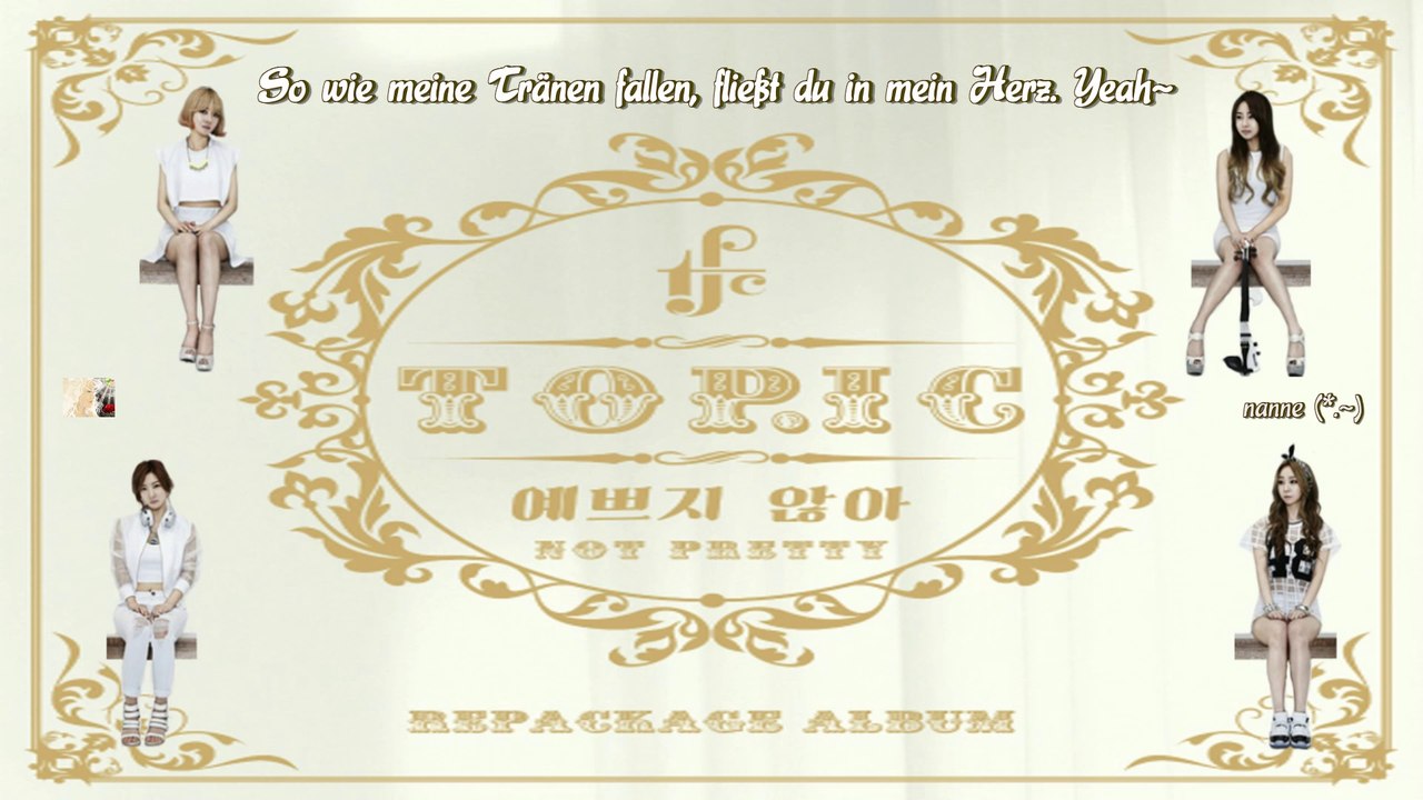 Top.Ic - Not Pretty k-pop [german sub] Digital Single - See You Again