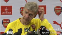 Arsene Wenger pre Aston Villa vs Arsenal