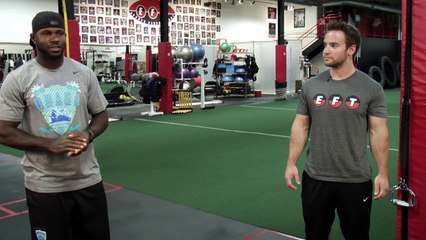Devin Hester takes you through his official  Celebrity Sweat workout