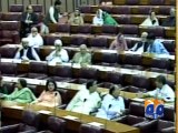 Senator Shahi Syed breaks down into tears in parliament-Geo Reports-19 Sep 2014