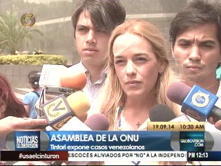 Tintori: Venezuela viola pacto internacional de DDHH