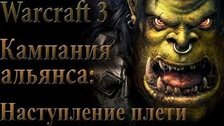 Прохождение warcraft 3 Кампания альянса   Наступление плети