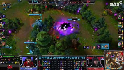 S4WC Day 2 - TPA vs SK - Group B - League of Legends