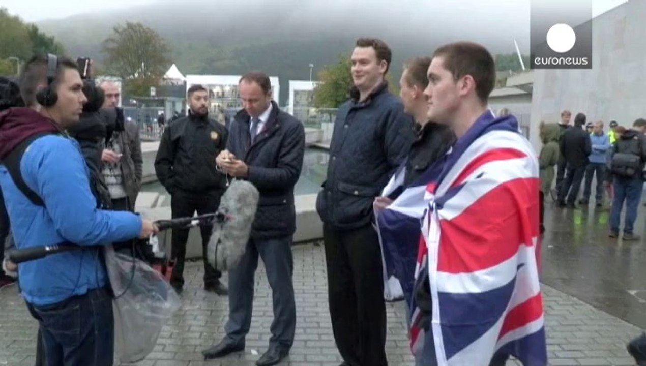 Scottish voters react after country says 'No' to independence