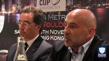 Conférence Natixis Rugby Cup - Hong Kong 2014