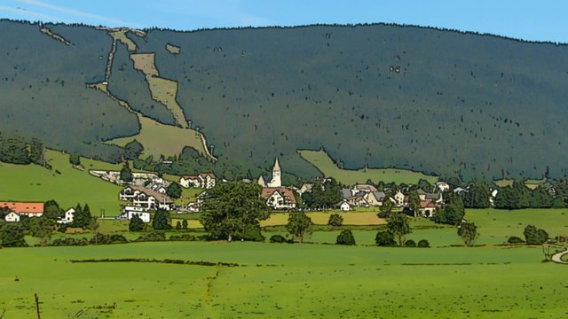 Méaudre village du Vercors