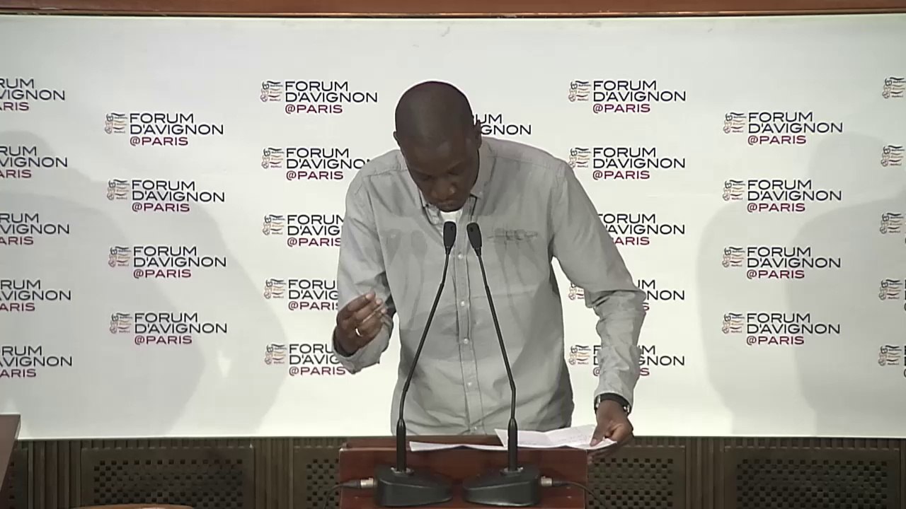 Forum d'Avignon 2014, Abd Al Malik: les données personnelles, c'est moi