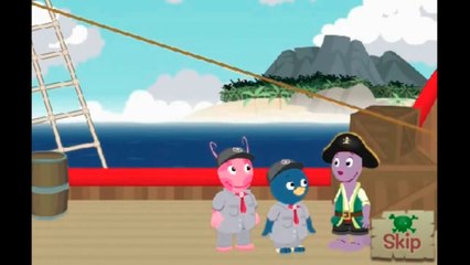 The Backyardigans Pirate Treasure Full Movie Game Episode to play Games for Kids in English