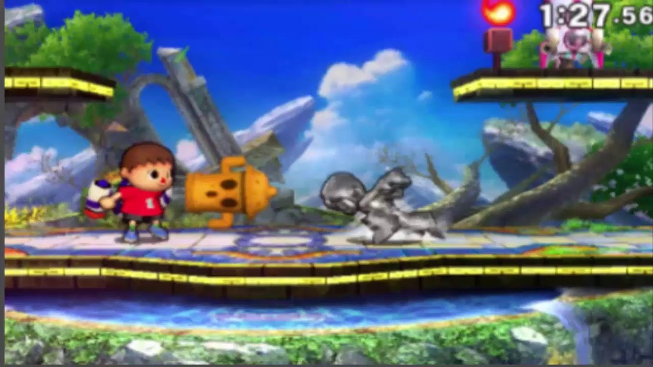 Smash 4 Megaman Demo and Analysis