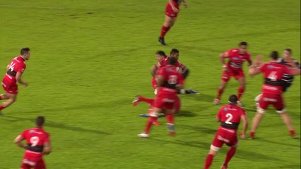 Brive-Toulon: Essai 1 Rudi Wulf (TLN)  - J6 - Saison 2014/2015