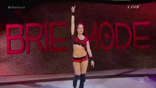 Brie Bella Vs. Cameron - WWE Main Event 9/16/14