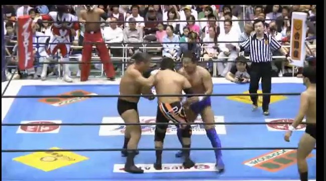 Hiroyoshi Tenzan, Satoshi Kojima, Jushin Thunder Liger & Tiger Mask vs. Yuji Nagata, Manabu Nakanishi, BUSHI & Sho Tanaka (NJPW)