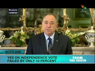 Scottish independence leader resigns