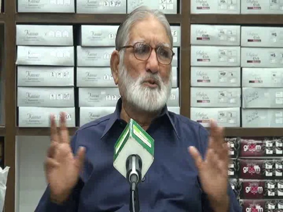 Mr.Muhammad Ashraf Bhatti Chairman all Pakistan Tajer Association Talked with Shakeel Anjum(jeeveypakistan.com)part,3