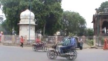 Indore old Mandir in front of Rajwada for smoking Ganja drinking and puja