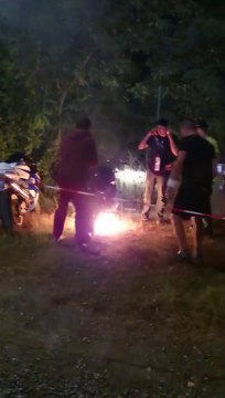 So funny motorcycle Burning FAIL - Dumb biker