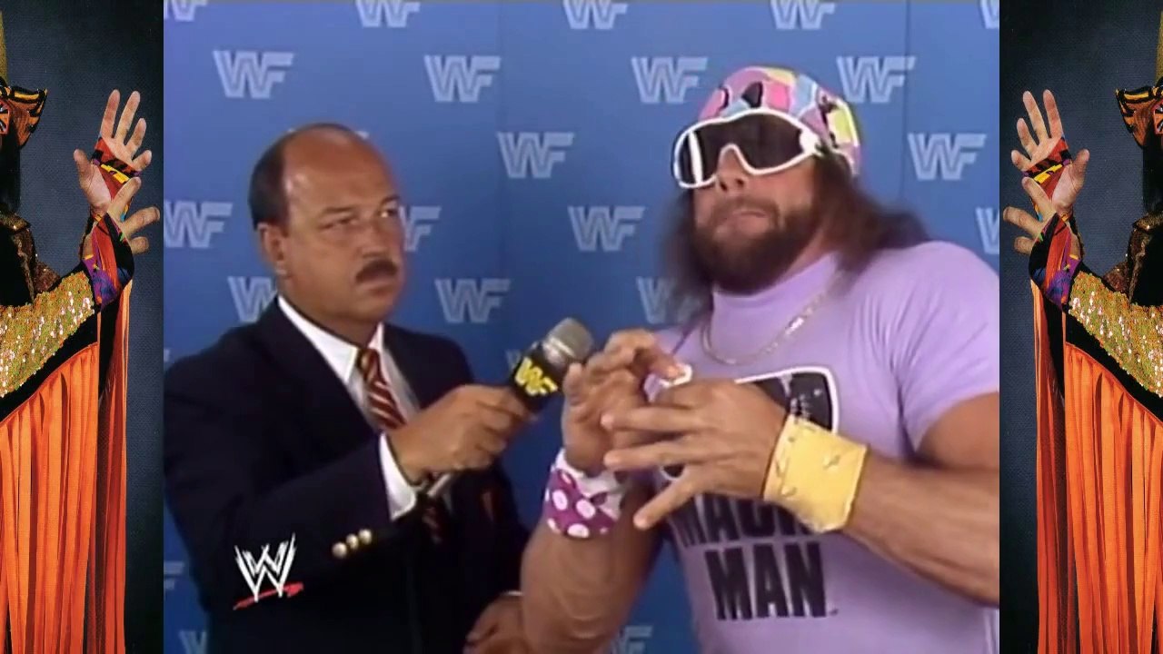 Ric Flair, Randy Savage, Stone Cold and The Rock promos vs a Roman Reigns promo