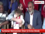 Işid'in Elinden Kurtarılan Rehinelerden Polis Memuru Ömer Çil Evine Döndü.