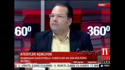 Ateizm Derneği Başkanı: Allah var da biz mi inanmıyoruz