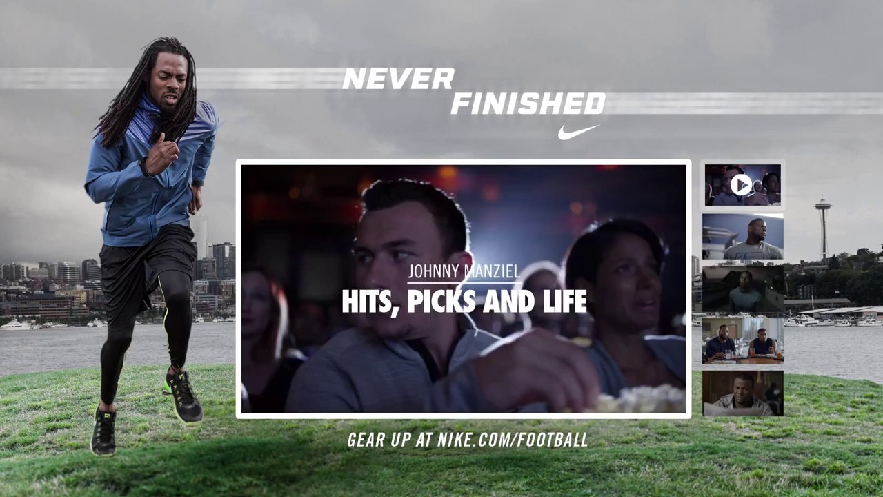 Pub : Richard Sherman est le meilleur pour Nike