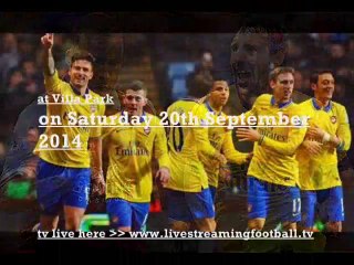 watch Aston Villa vs Arsenal football