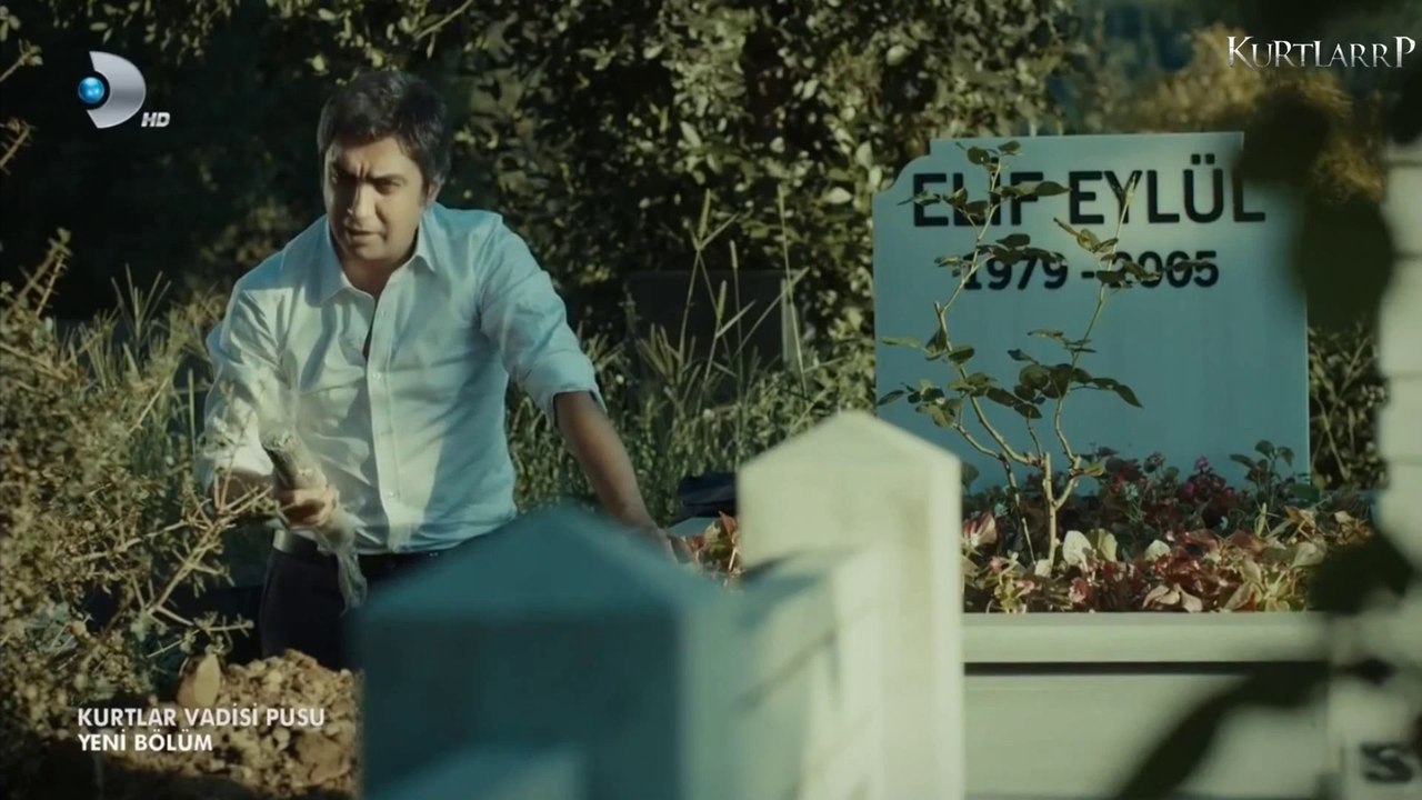 Polat Alemdar Elif'in mezarında