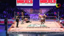 La Máscara & Rush vs Negro Casas & Shocker © for the CMLL World Tag Team Championship