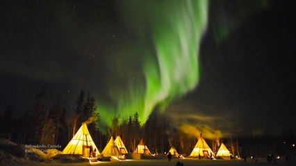 So amazing Aurora Substorm in Canada!