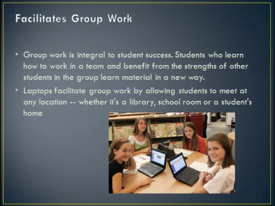 Benefits of Laptops in School