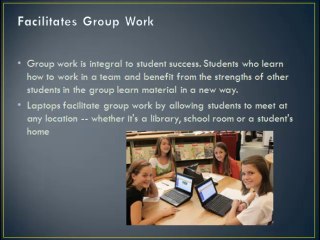 Benefits of Laptops in School