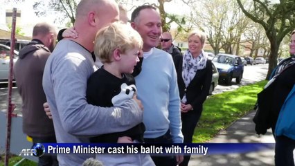 'Ecstatic' New Zealand PM Key declares election victory