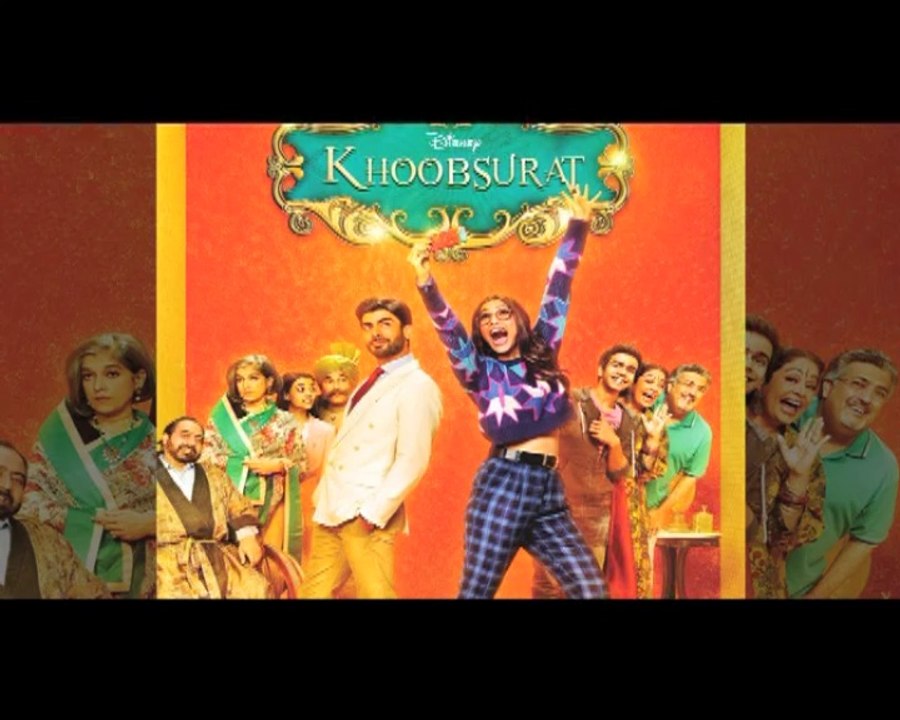 Sonam Fawad watch Khoobsurat with kids